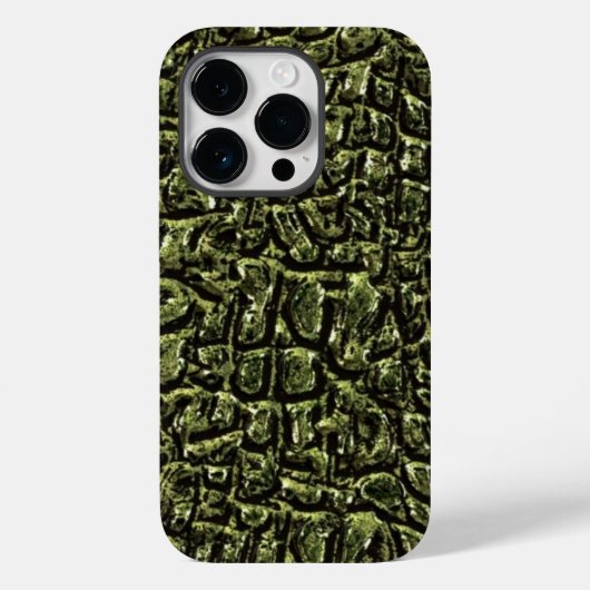 "Alligator" iPhone / iPad case (Achterkant)