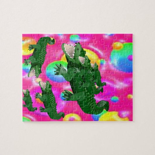 Alligator Jigzaag Puzzle Legpuzzel (Horizontaal)