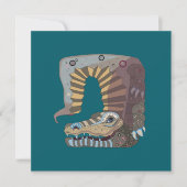 Alligator  kaart (Voorkant)