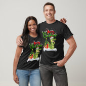 Alligator Kerst Decoraties Kerstman Alligator Kers T-shirt (Unisex)