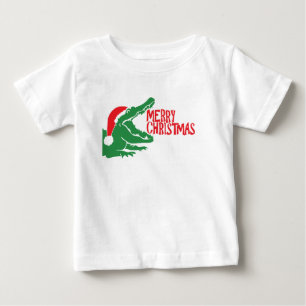 Alligator kerst T-shirt