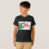 Alligator kerst T-shirt (Voorkant volledig)
