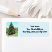 Alligator kerstAdresetiketten Etiket (Insitu)