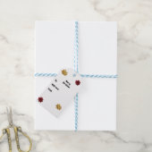 Alligator kerstboom cadeau Label Cadeaulabel (Met Touw)