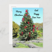 Alligator-kerstBriefkaart Briefkaart (Voorkant / Achterkant)