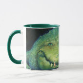 Alligator kerstmok mok (Links)