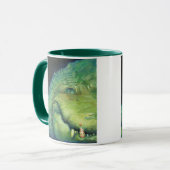 Alligator kerstmok mok (Voorkant links)