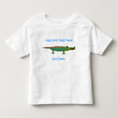 Alligator Kinder Shirts (Voorkant)