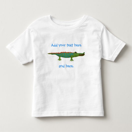 Alligator Kinder Shirts (Voorkant)