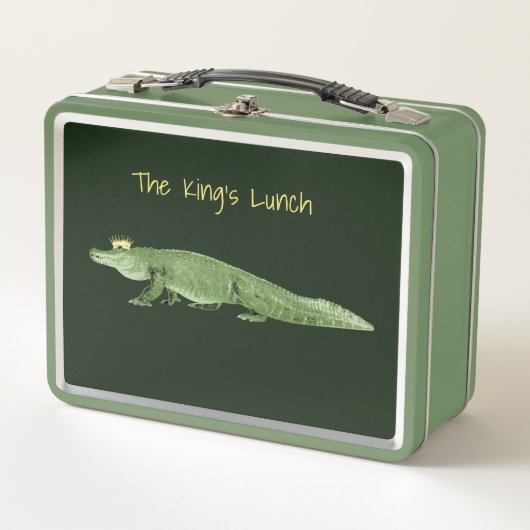 Alligator King Lunch Box (Voorkant)