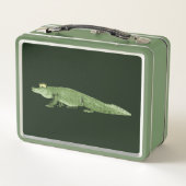 Alligator King Lunch Box (Achterkant)