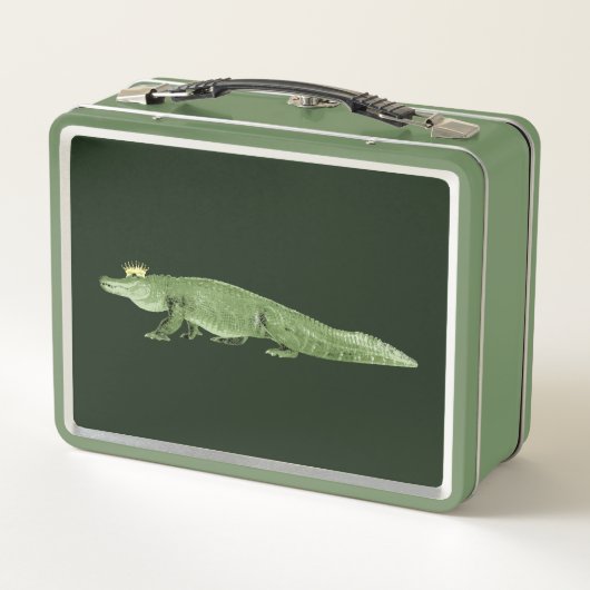 Alligator King Lunch Box (Achterkant)