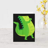 Alligator Kostuum - Gator Krokodil Dierentuin Dier Kaart (Gele Bloem)