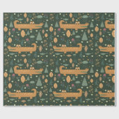 Alligator/krokodil Cadeaupapier (Vlak)