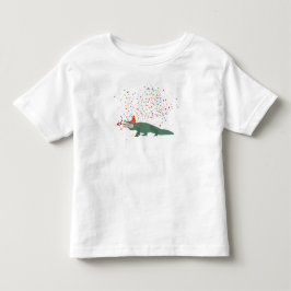 Alligator Krokodil - Dieren die een Feestje Hebben Kinder Shirts