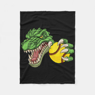 Alligator Krokodil Dinosaur Zachte Karakter  Fleece Deken
