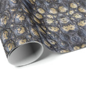 Alligator krokodil reptiel patroon huid cadeaupapier (Rol Hoek)