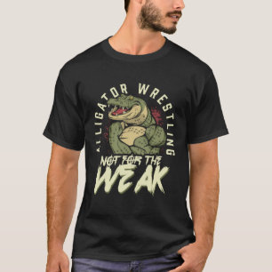 Alligator krokodil reptielen dierentuin wild dier t-shirt