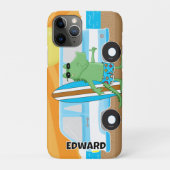 Alligator krokodil Retro Van Sunshine Surven Board Case-Mate iPhone Case (Achterkant)