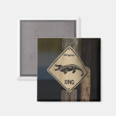 Alligator kruismagneet magneet (Voorkant / Achterkant)