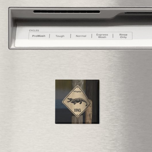 Alligator kruismagneet magneet (Insitu (Vaatwasser))