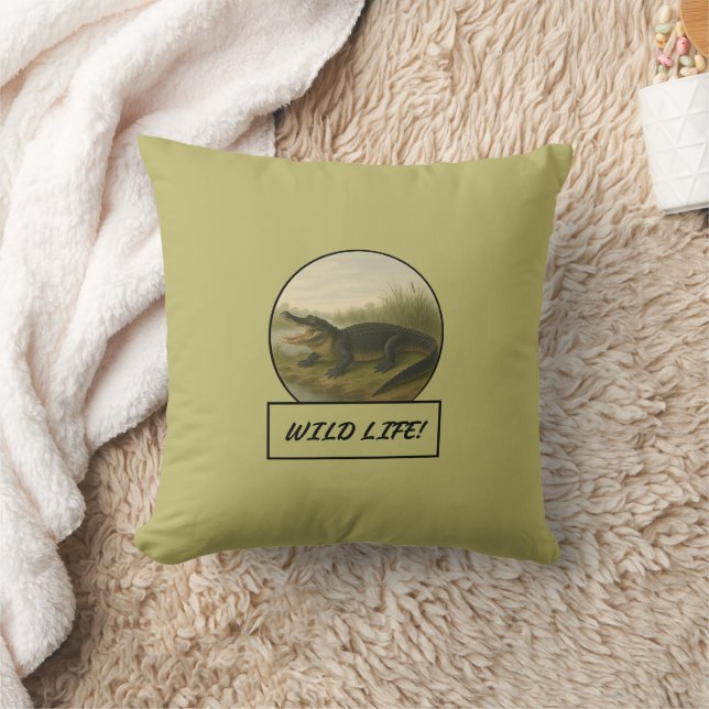 Alligator-Kussens Kussen (Deken)