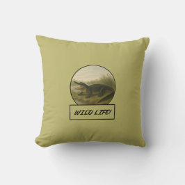 Alligator-Kussens Kussen