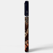 Alligator lederen snijwerk Case-Mate iPhone case (Achterkant / Links)