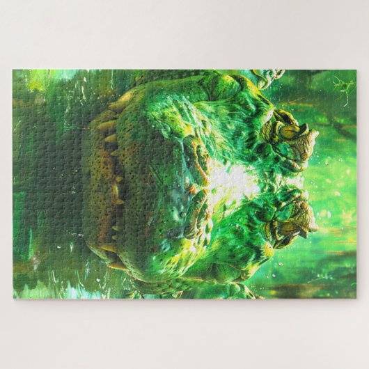 Alligator Legpuzzel (Horizontaal)