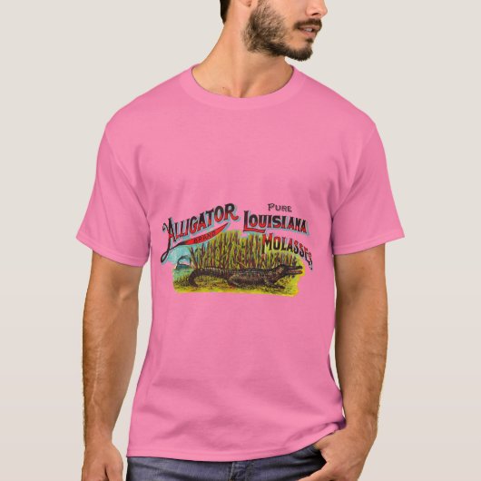 Alligator Louisiana Molasse T-shirt (Voorkant)