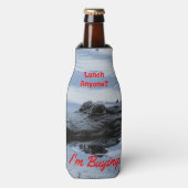 Alligator Lunch Uitnodiging Fles Koeler Drank (Fles Voorkant)