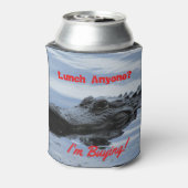 Alligator Lunch Uitnodiging kan Water Cooler (Blikje Achterkant)