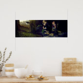 Alligator Magic ART PRINT Firy fantasy surrealisti (Keuken)