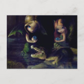 "Alligator Magic"-Briefkaart Briefkaart (Voorkant)