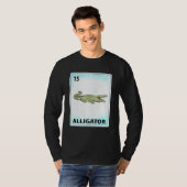 Alligator Mexican Cards T-shirt (Voorkant volledig)