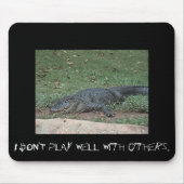 Alligator Mousepad Muismat (Voorkant)
