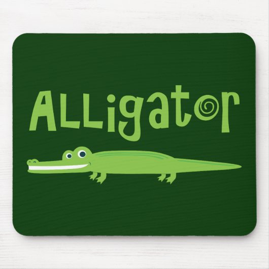 Alligator Muismat (Voorkant)