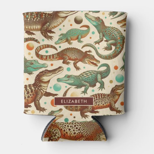  alligator naadloos blikjeskoeler (Voorkant)