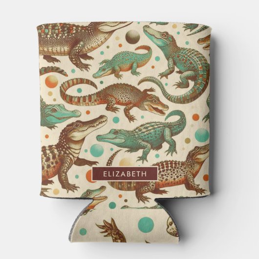  alligator naadloos blikjeskoeler (Achterkant)