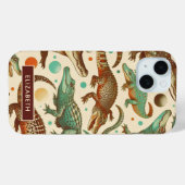 alligator naadloos Case-Mate iPhone case (Achterkant (horizontaal))