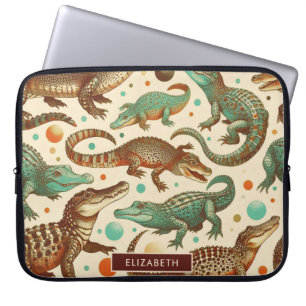 alligator naadloos laptop sleeve
