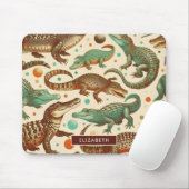  alligator naadloos muismat (Met muis)