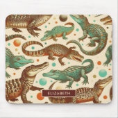 alligator naadloos muismat (Voorkant)