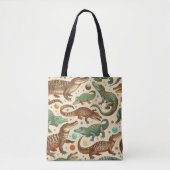  alligator naadloos tote bag (Voorkant)