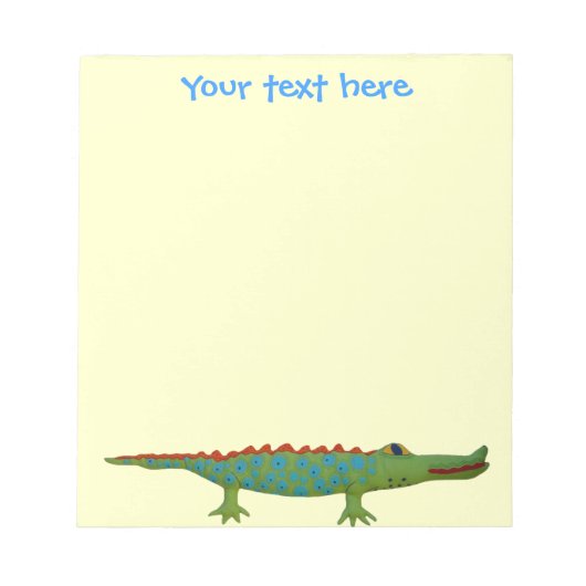Alligator Notitieblok (Voorkant)