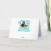 Alligator op de Leuke Personaliseerbare Kaart van (Achterkant)