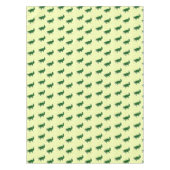 Alligator op geel tafelkleed (Voorkant)