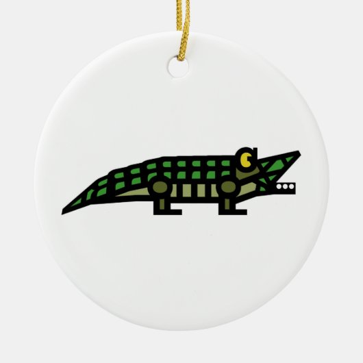 ALLIGATOR Ornament 1 (Voorkant)