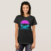 Alligator Pastel Goth Vaporwave T-shirt (Voorkant volledig)