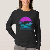 Alligator Pastel Goth Vaporwave T-shirt (Voorkant)